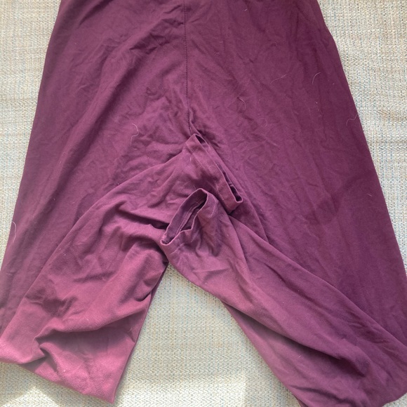 Purple-red girls leggings - Picture 2 of 2